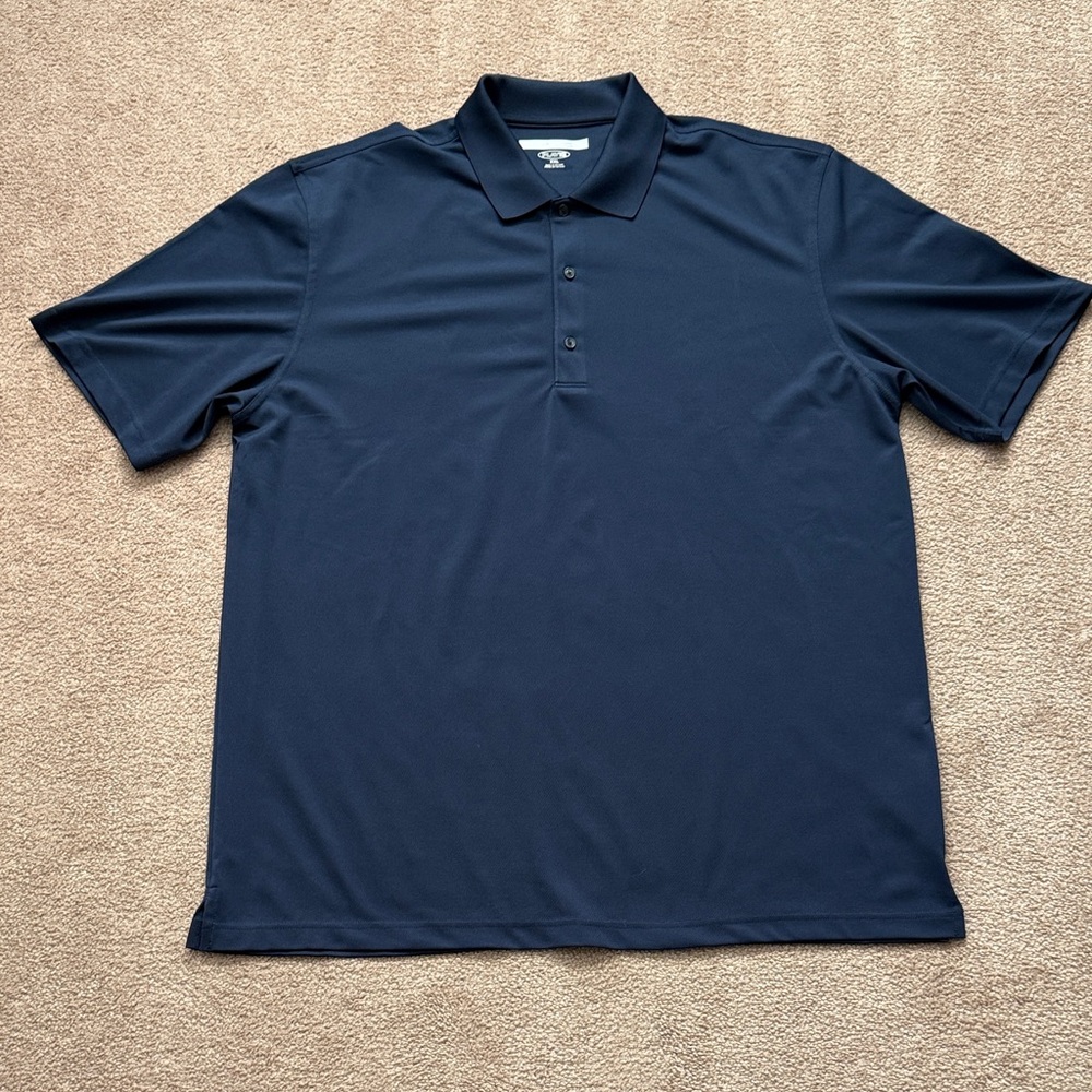Greg Norman Collection Dark Blue Polo Shirt